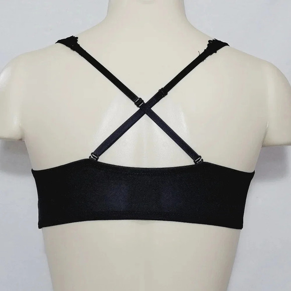 SMALL Maidenform SE1183 1183 Self Expressions Lace Halter Bralette NWT  Ne‎ - Picture 3 of 8